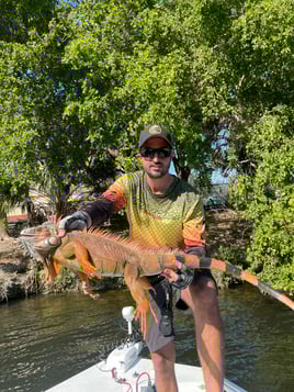 Peacock Bass + iguana Charter 