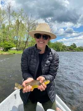 Brown Trout Fishing in Halls Crossroads, Tennessee