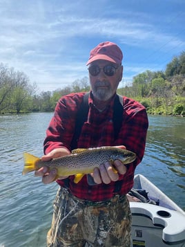 Brown Trout Fishing in Halls Crossroads, Tennessee