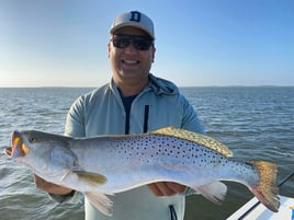 Speckled Trout Fishing in South Padre Island, Texas