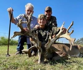 Whitetail Deer Fishing in Richland Springs, Texas
