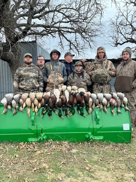 Temple Texas Duck Hunts w/ Lodging & Meals