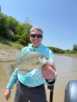 Crappie fishing on Mark Twain Lake