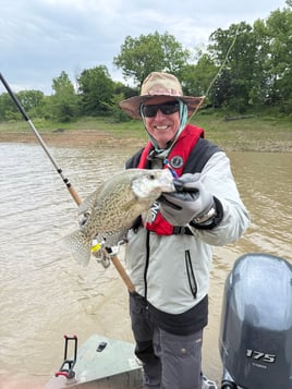 Crappie fishing on Mark Twain Lake