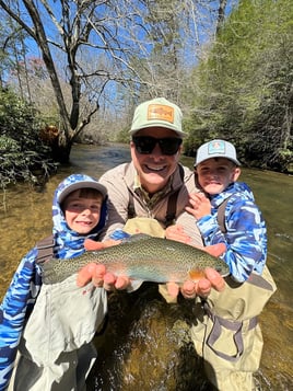 Trophy trout fly fishing experience