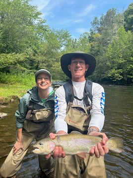 Trophy trout fly fishing experience