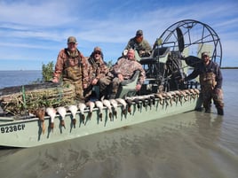Texas Coast Duck Hunts