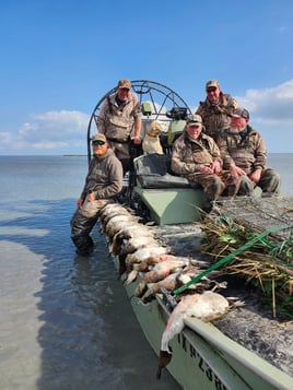 Texas Coast Duck Hunts