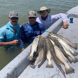 Speckled Trout Fishing in Texas City, Texas
