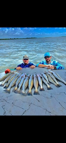 Speckled Trout Fishing in Texas City, Texas