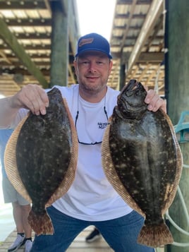 Flounder Fishing in Texas City, Texas