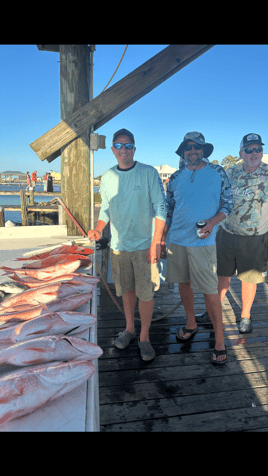 Red Snapper Fishing in Fort Morgan, Alabama