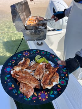 Catch and Cook. Sashimi/Grilled Fish