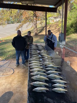 Slabbin’ out on big Millwood Crappie