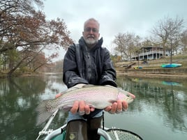 Trophy Rainbow Trout drift boat fly fishing trips