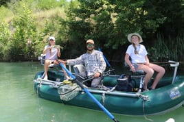 Fly fishing for Guadalupe Bass! 