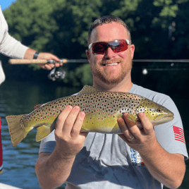Brown Trout Fishing in Branson, Missouri