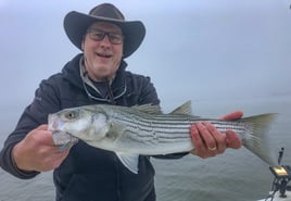 Hybrid Striped Bass Fishing in Napa, California