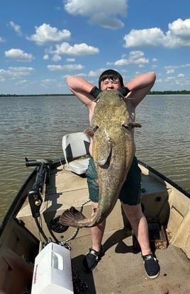 Flathead Catfish Fishing in Lockesburg, Arkansas