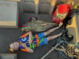 Flathead Catfish Fishing in Lockesburg, Arkansas