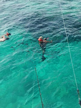 38ft Fish, Snorkel, Beach