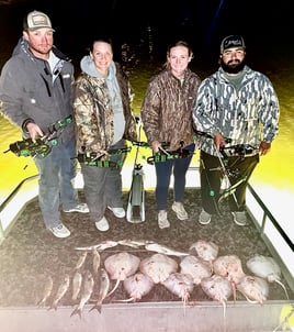 Bowfishing in Port O' Connor Texas