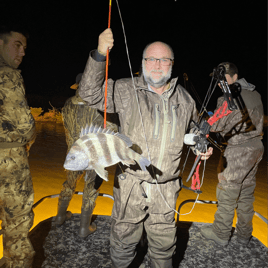 Extreme Bowfishing in Port Aransas Texas