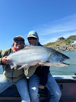 Southern Oregon salmon trolling