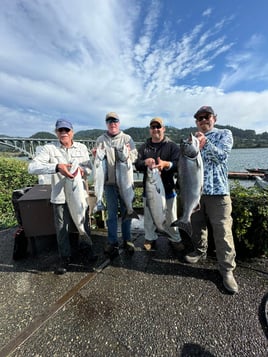 Southern Oregon salmon trolling
