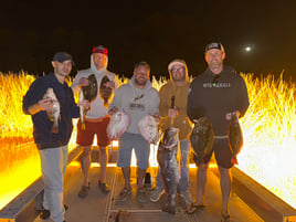 Night Saltwater Bowfishing