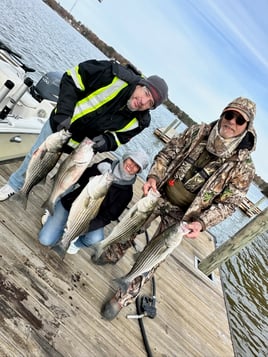 Striper Fishing Lake Murray SC