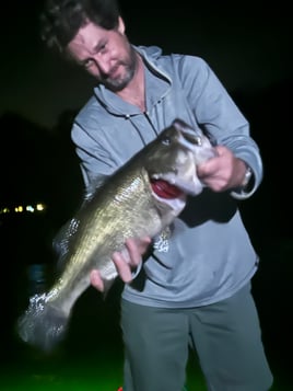 Lake Fork bass green lights trips