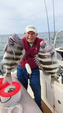 Sheepshead Fishing in Charleston, South Carolina