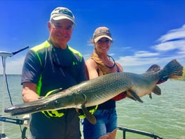 Alligator Gar Rod and Reel Trip
