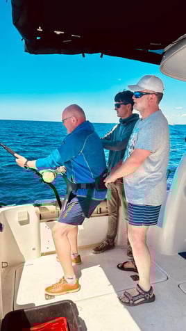 Bluefin Tuna Drifting