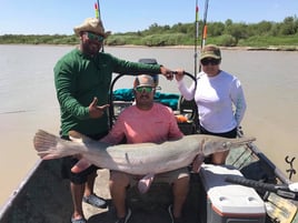 Alligator Gar Fishing in Zapata, Texas