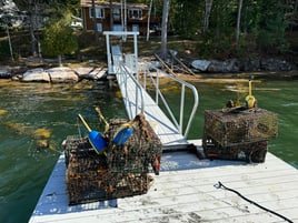 Striper time, Casting for the fish!