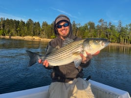 Striper time, Casting for the fish!