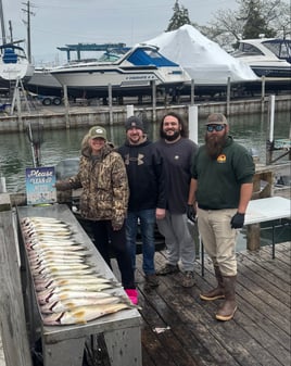 Lake St. Clair trolling trip