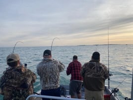 Lake St. Clair trolling trip