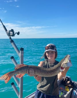 Lake St. Clair trolling trip