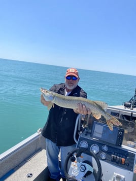 Lake St. Clair trolling trip