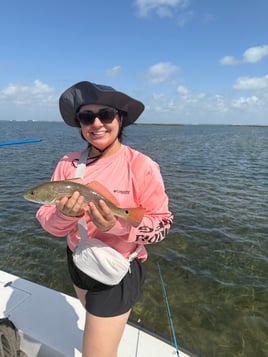 Sight casting the flats 