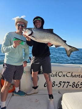 Trolling For Salmon Trout
