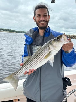 4 hr Inshore Striper and Blues