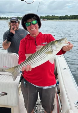 4 hr Inshore Striper and Blues