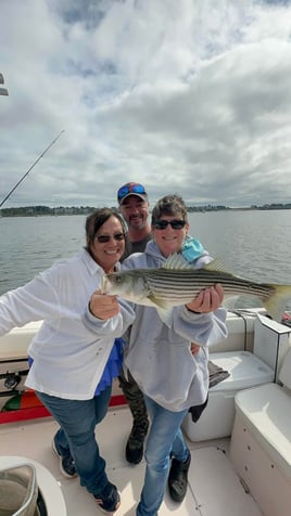 4 hr Inshore Striper and Blues
