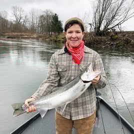 Buoy 10 Salmon Fishing Trip