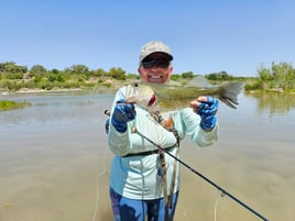 FLYFISHING THE LLANO RIVER, TX!