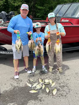 Bluecat, Crappie, and Walleye Trips